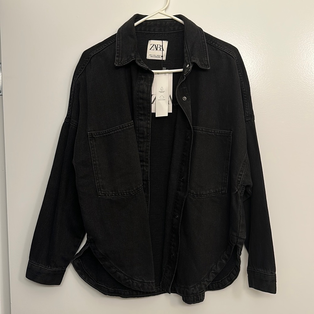 Black Zara Shacket